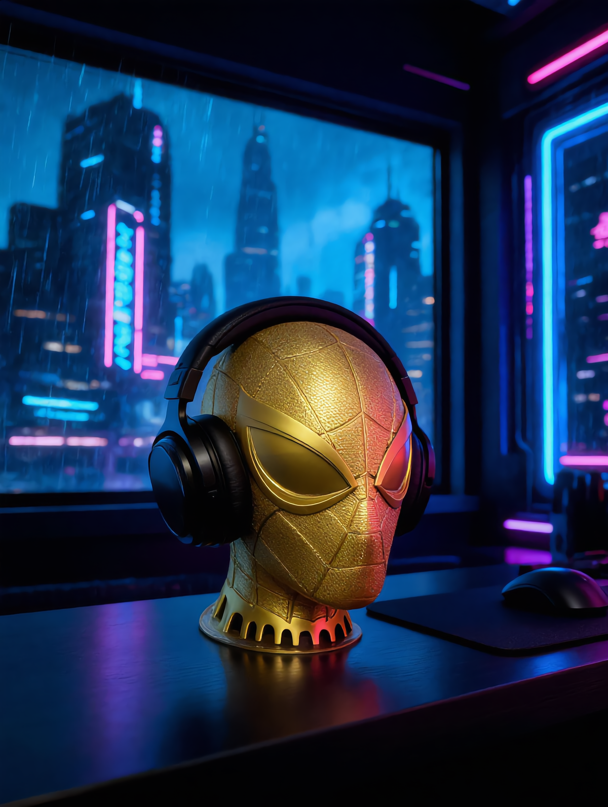 Spider-Man Signature Edition – Porta Cuffie Premium per Setup Gaming